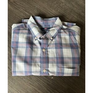 Vineyard Vines Classic Fit Murray Shirt. Mens Large. Long Sleeve Button Up. Blue
